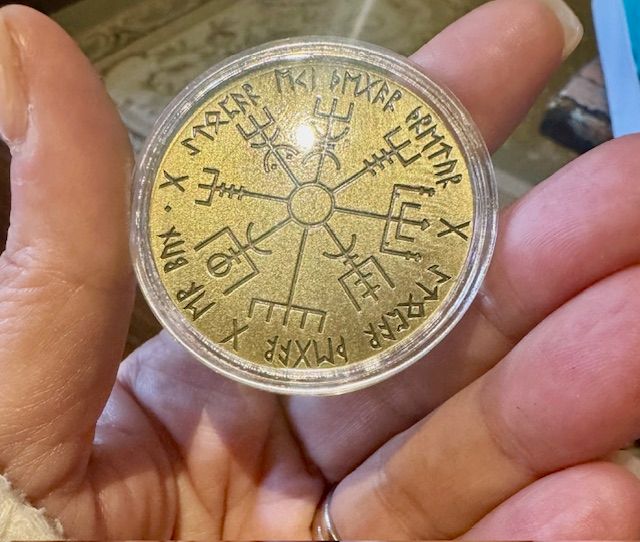 7th Pentacle of Jupiter COIN for Good Fortune. Free 1 Question reading with order.