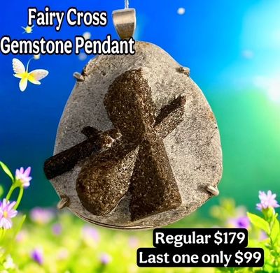 Fairy Cross Pendant