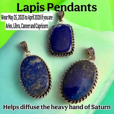 Lapis Pendants
