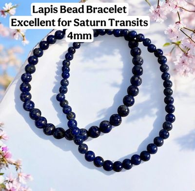 Lapis Bead Bracelet