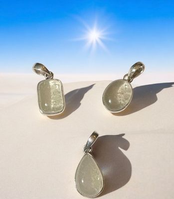 Lybian Glass Pendants Lybian Glass Pendants