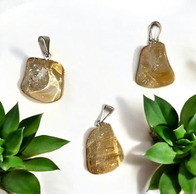 Small Citrine Pendants Small Citrine Pendants