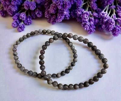 Labradorite 4mm Bracelet Labradorite 4mm Bracelet