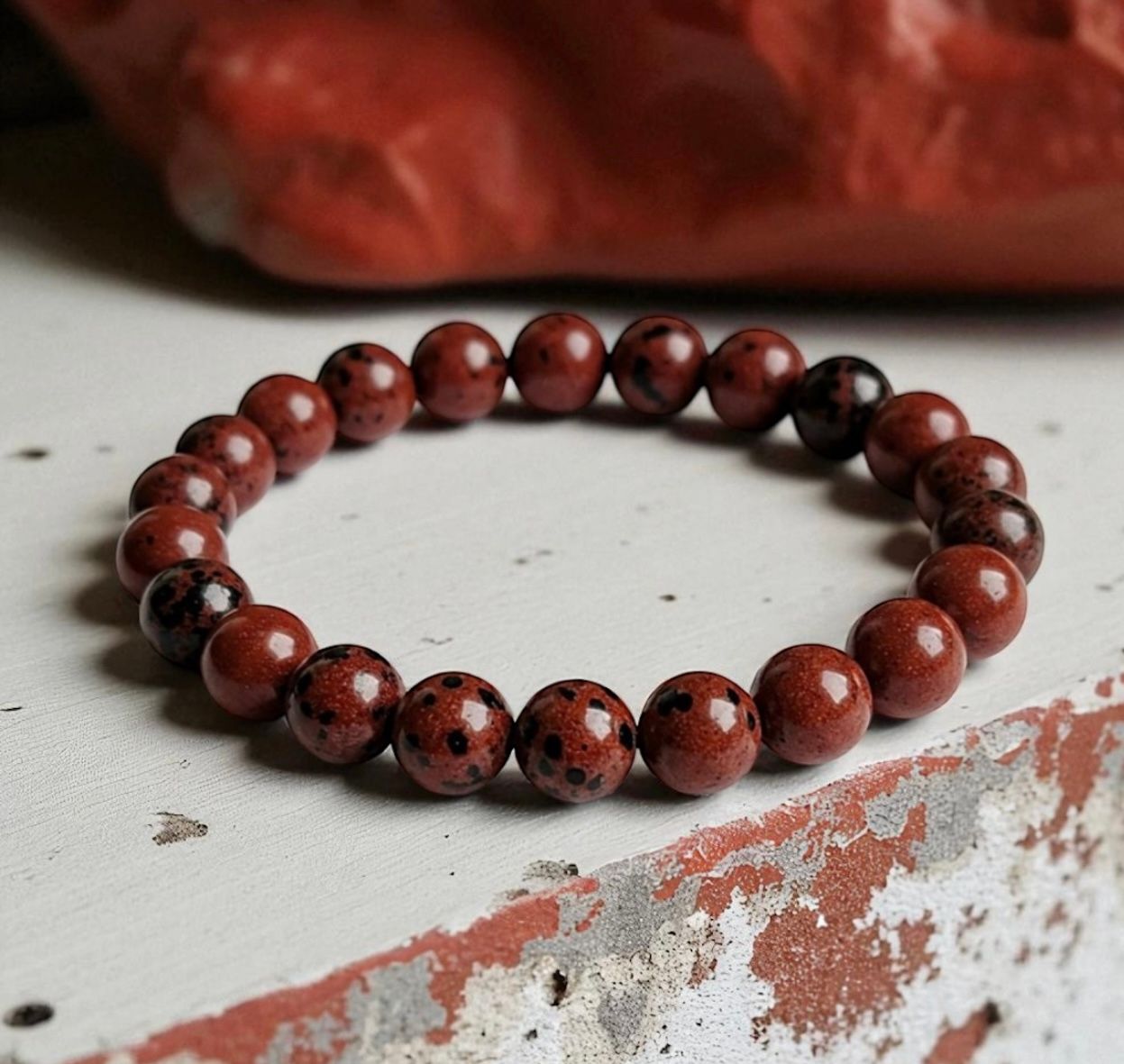 Mahogany Obsidian Bracelets