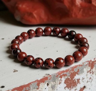 Mahogany Obsidian Bracelets Mahogany Obsidian Bracelets