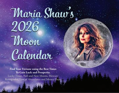 Maria Shaw&#39;s 2026 Moon Calendar Combo Packages