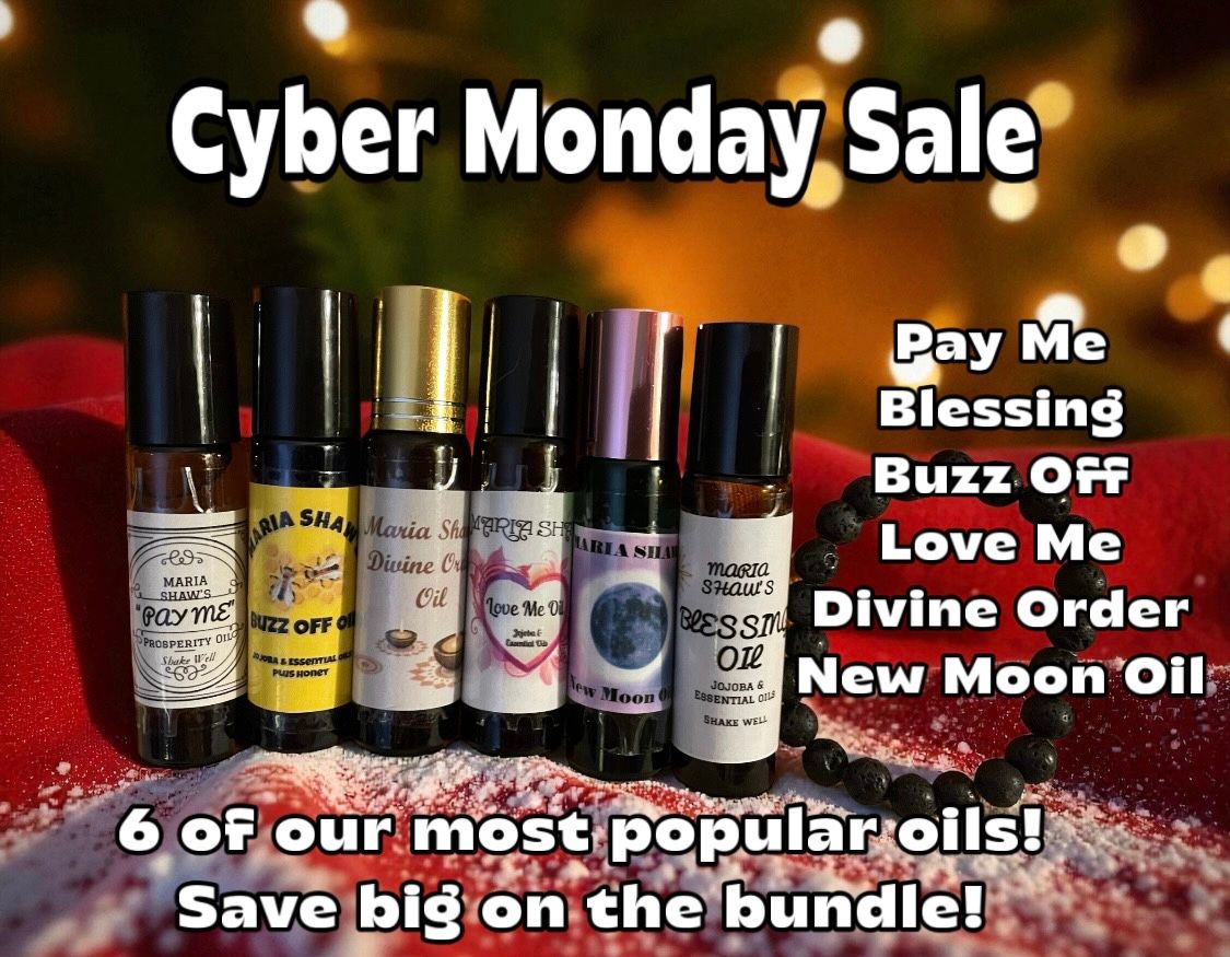 Cyber Monday Oil Collection