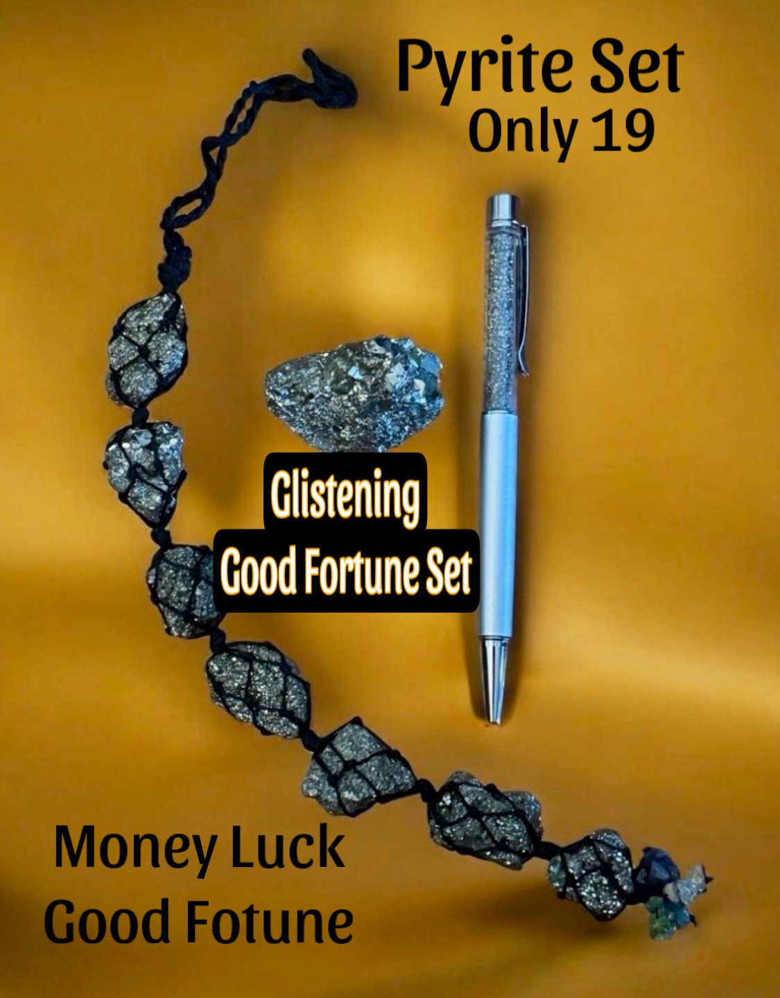 Good Fortune Reading and String of Wealth Set