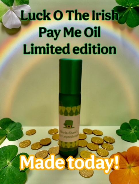 Luck O The Irish Pay Me Oil Free shipping
