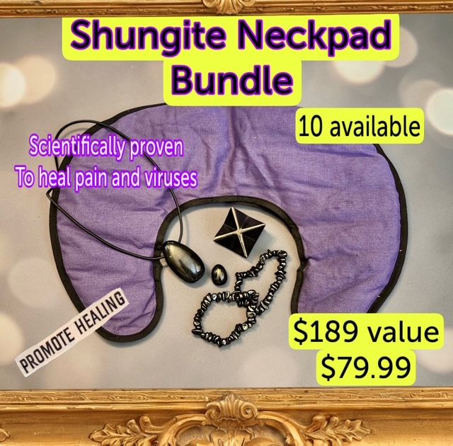 Shungite Neckpad Bundle