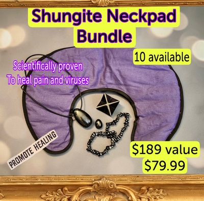 Shungite Neckpad Bundle