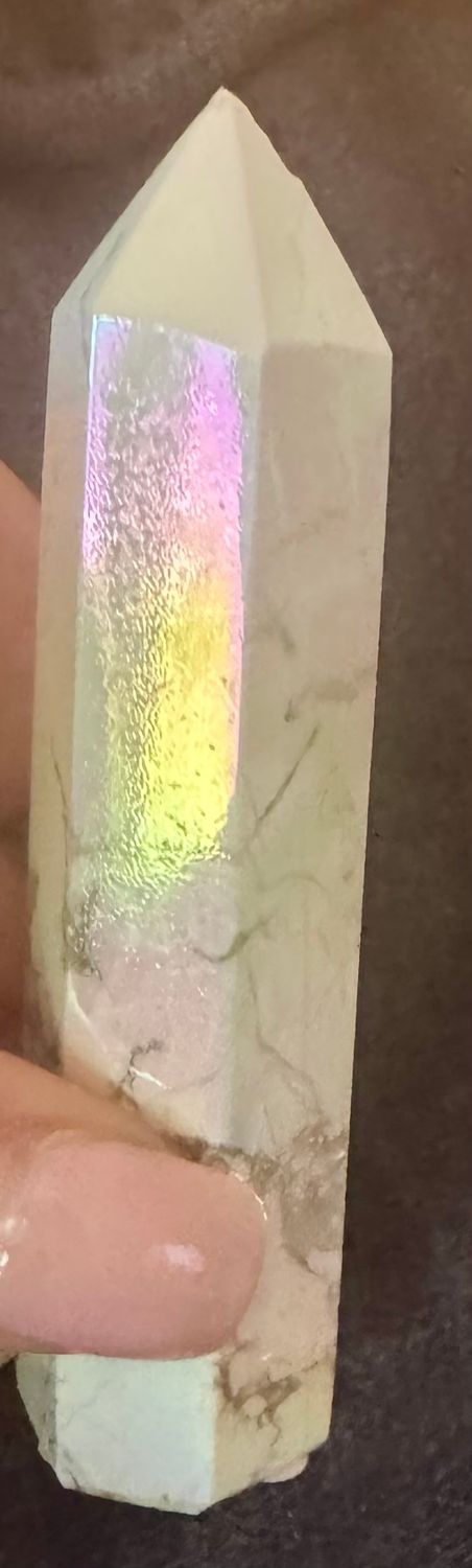 Aura Angel Howlite Points