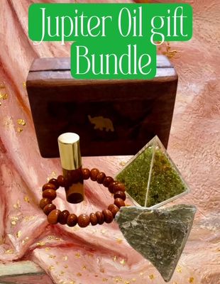 Jupiter Oil Gift Bundle and 1 Queston Reading - Peridot