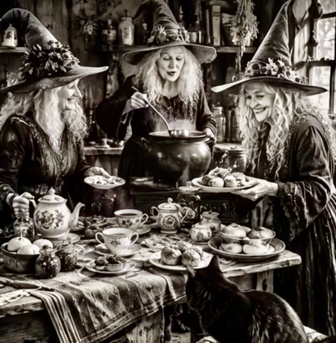 Witches Tea and Trivia