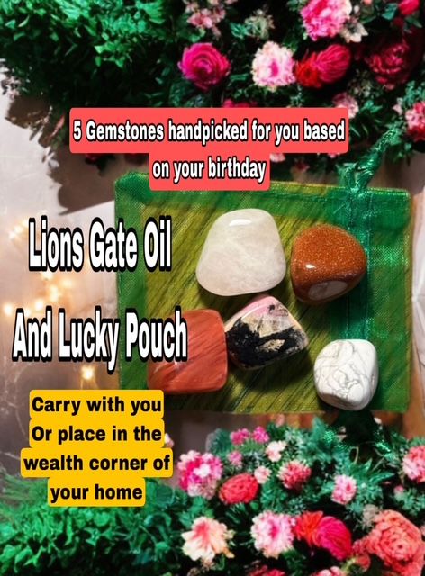Lions Gate Pay Me Oil  and Your Birthday Gem Package