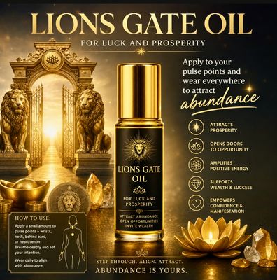 Lions Gate Pay Me Oil  and Your Birthday Gem Package