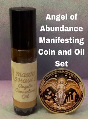 Abundance Angel Oil and Coin