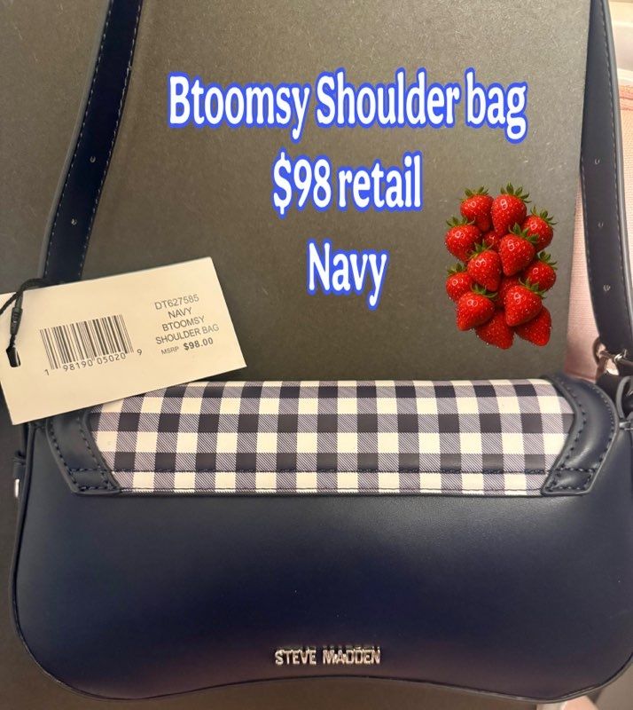 Navy Btoomsy Shoulder Bag - Steve Madden