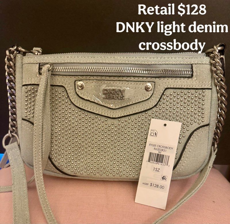DNKY Light Denim Crossbody