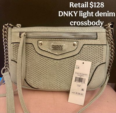 DNKY Light Denim Crossbody
