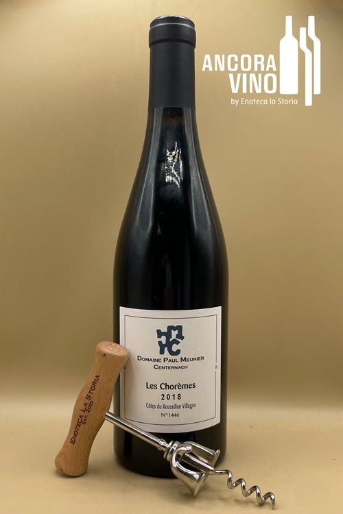 2018 Domaine Paul Meunier-Centernach Côtes du Roussillon Quartier &quot;Les Choremes&quot;