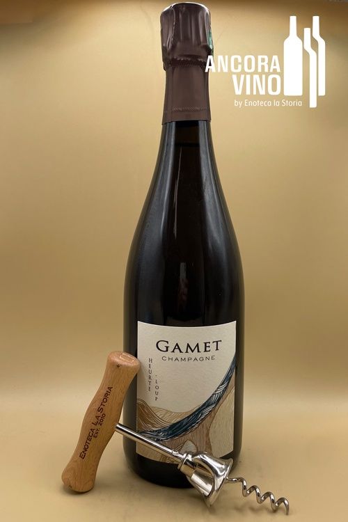 2018 Champagne Gamet &#39;Les Heurte-Loup&#39; Blanc de Noirs Brut Nature