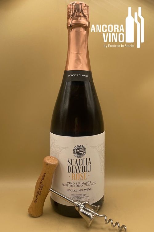 NV Scacciadiavoli ‘Metodo Classico’ Brut Rosé