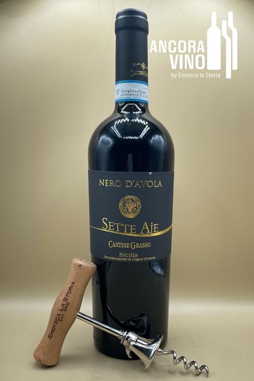 2021 Cantine Grasso Nero d&#39;Avola &#39;Sette Aje&#39;
