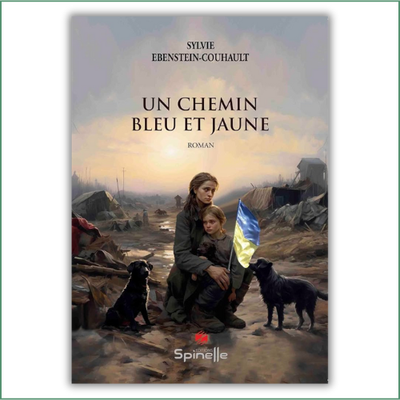 Un chemin bleu et jaune - Sylvie Ebenstein-Couhault