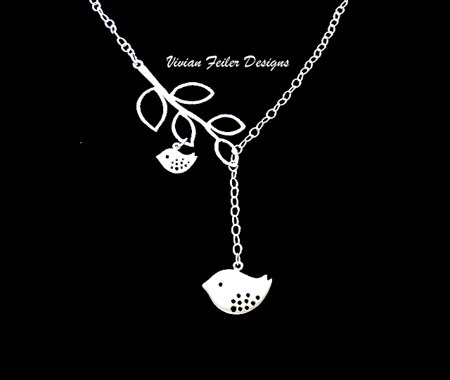 Mother Necklace Jewelry New Born One baby bird Mama Mom Baby Shower