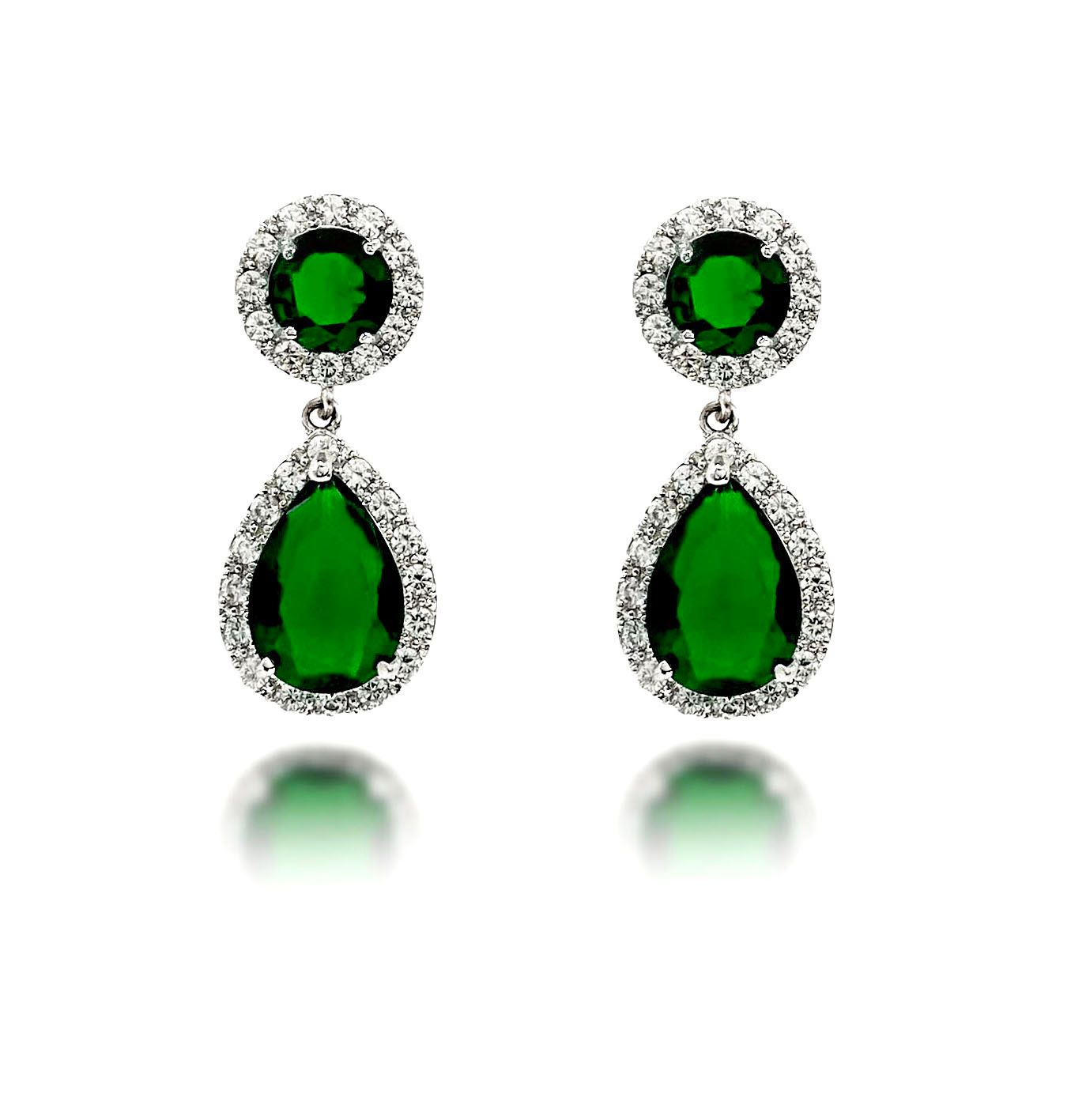 Chroma Cubic Zirconia Statement Earrings