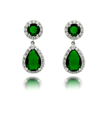 Chroma Cubic Zirconia Statement Earrings