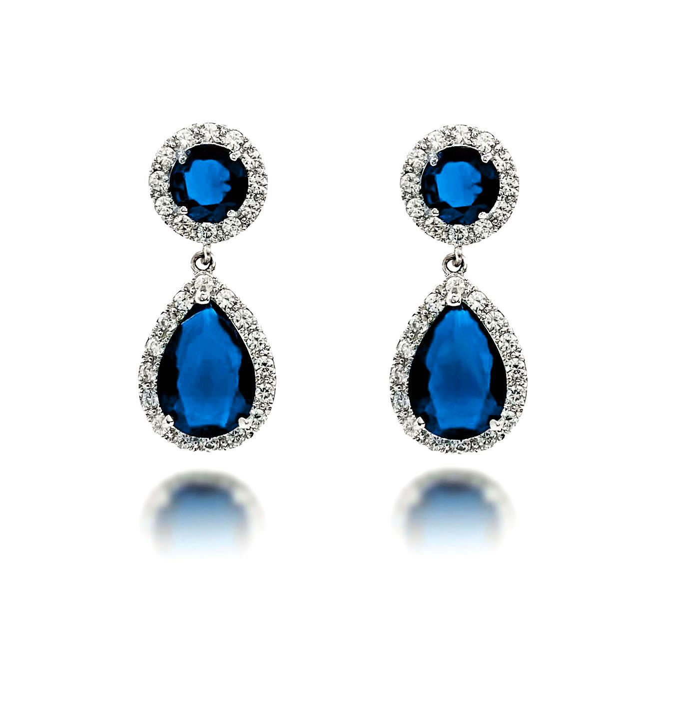 Chroma Cubic Zirconia Statement Earrings