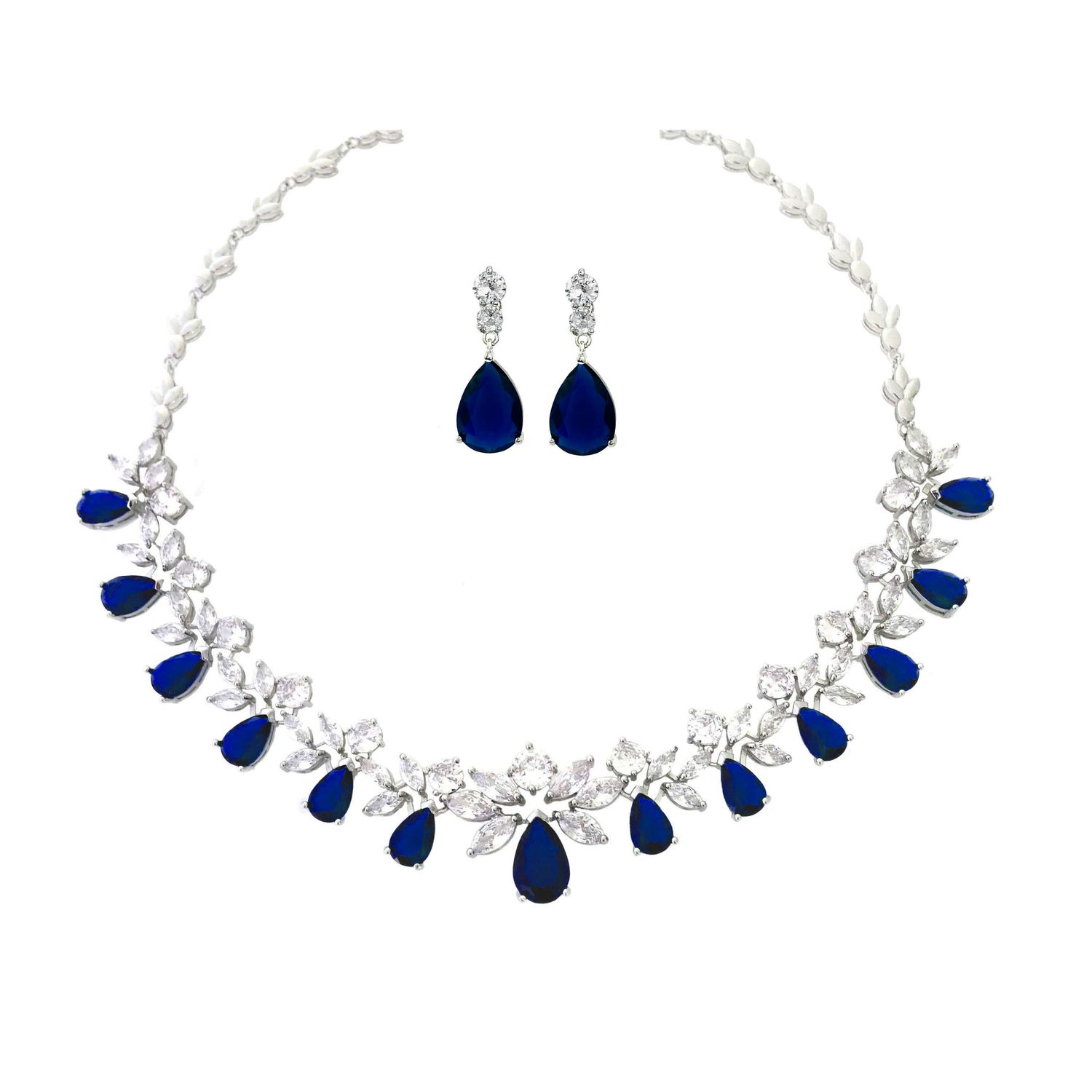 Elizabeth Sapphire Blue Blossom Collection Set