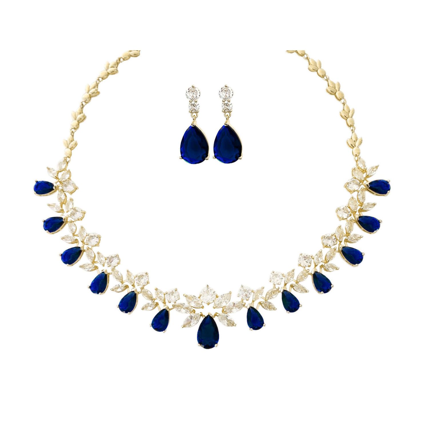 Elizabeth Sapphire Blue Blossom Collection Set