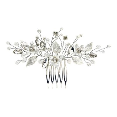 HILA Antique Silver Hair Comb