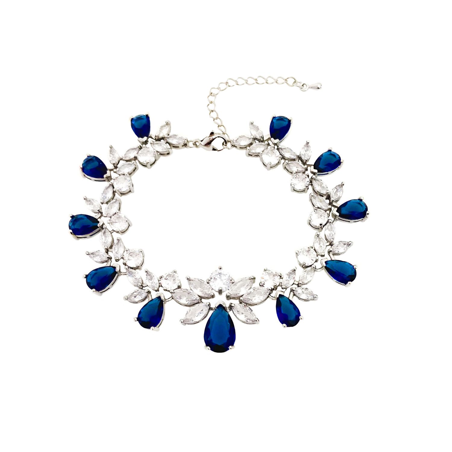 Elizabeth Sapphire Blue Blossom Bracelet