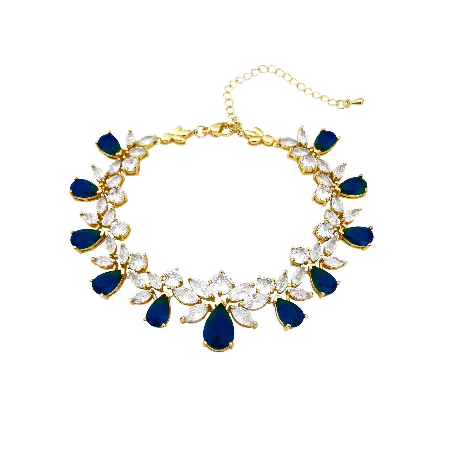 Elizabeth Sapphire Blue Blossom Bracelet