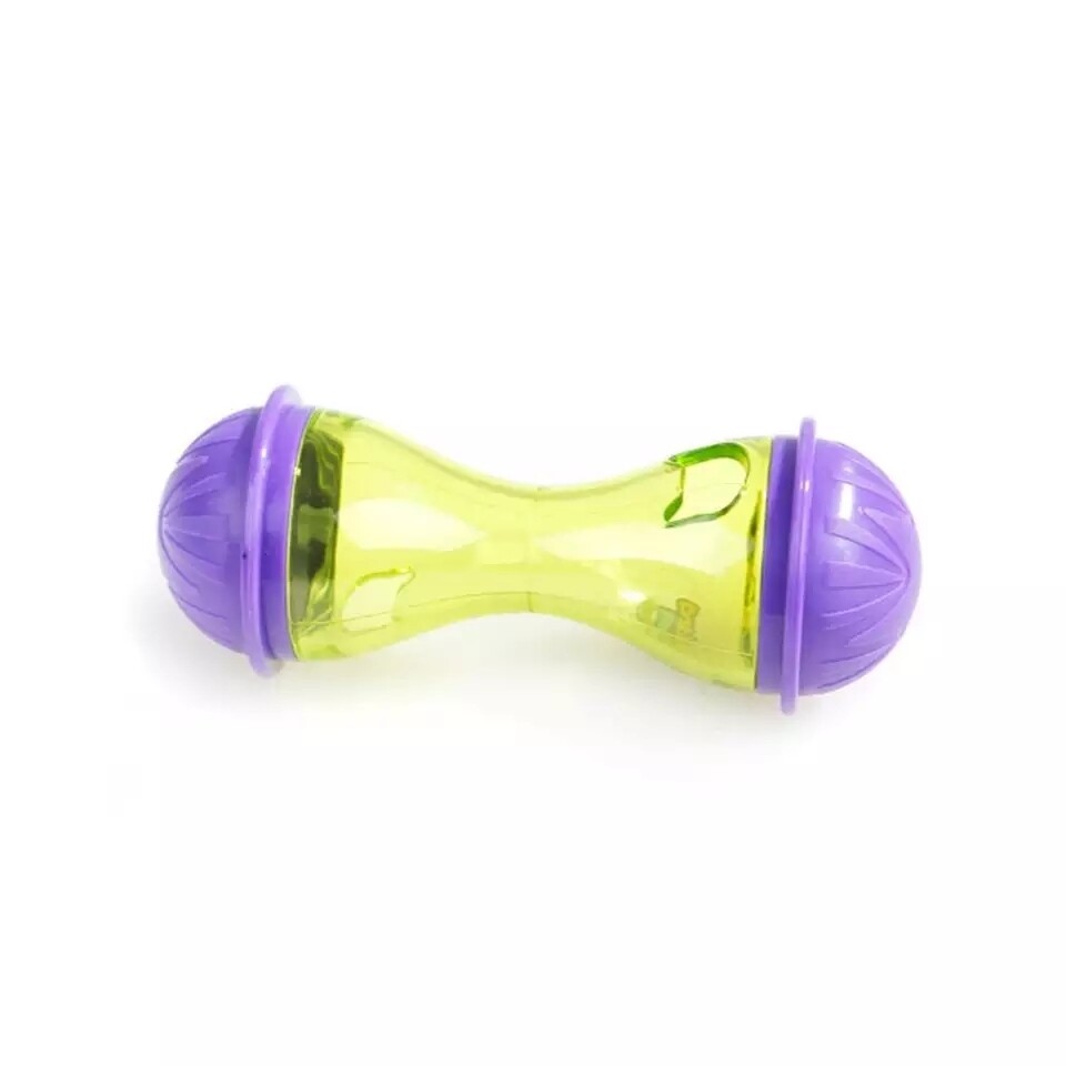 Pet Food Dispenser Toy in Blue
