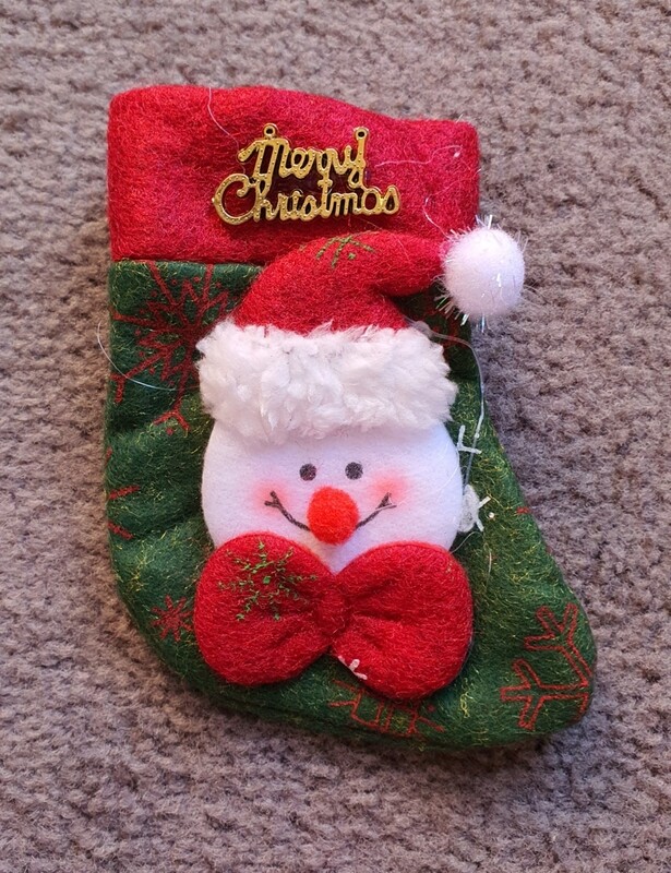 Mini Xmas Stocking B
