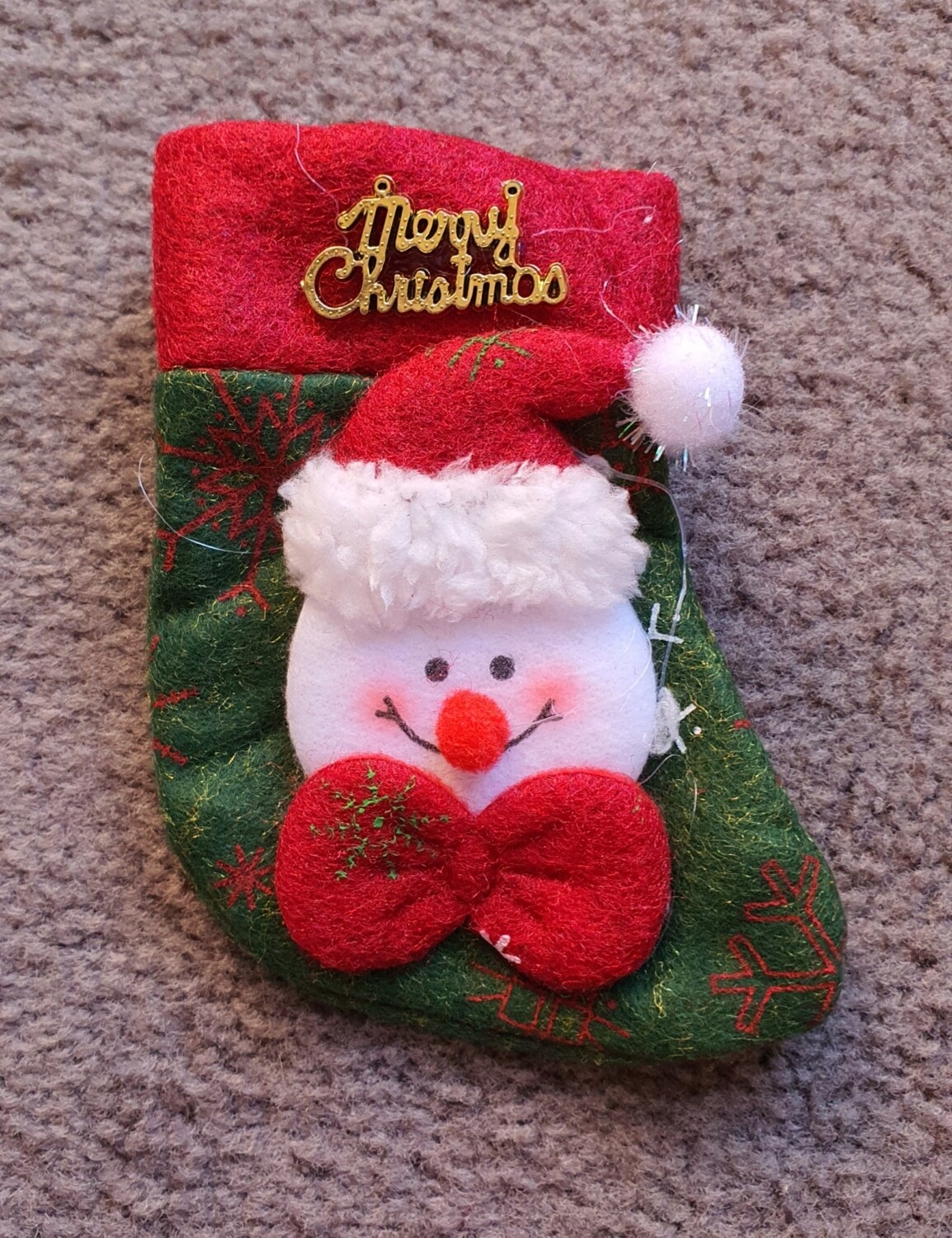 Mini Xmas Stocking B