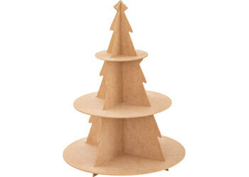 Wooden Display Christmas Tree