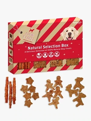 Rosewood Natural Meaty Selection Gift Box For Dogs 175g