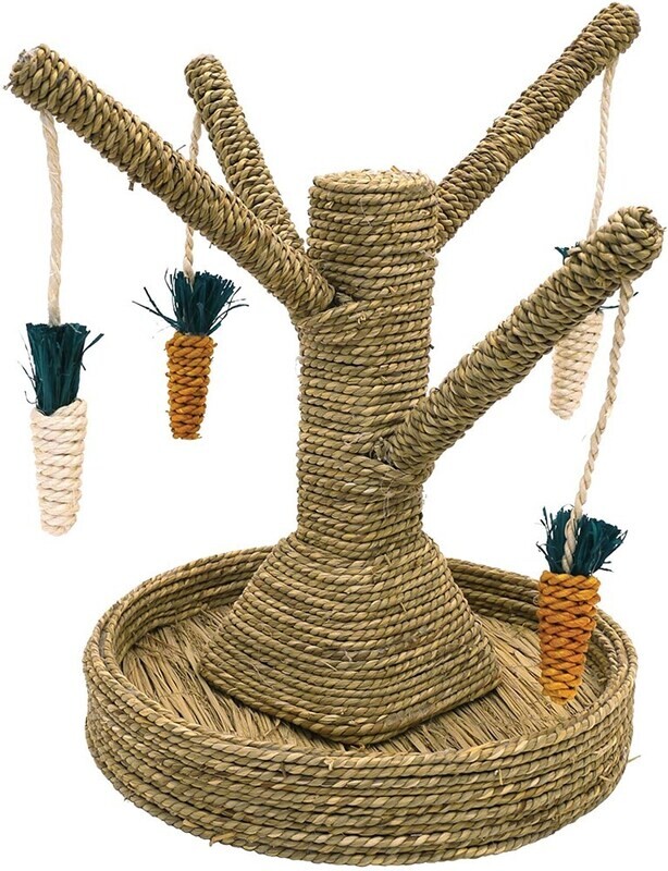 Rosewood Bunny Fun Tree with Carrots