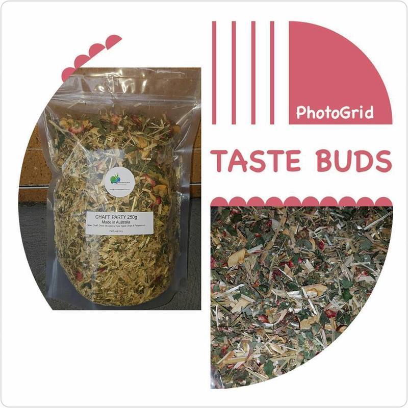 Pellet/Hay Topper - Chaff Party Mix 300g