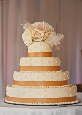 Cream Elegance - Wedding Cake