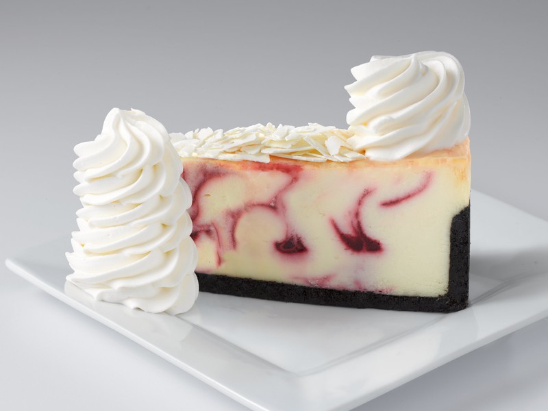 Raspberry Swirl Cheesecake