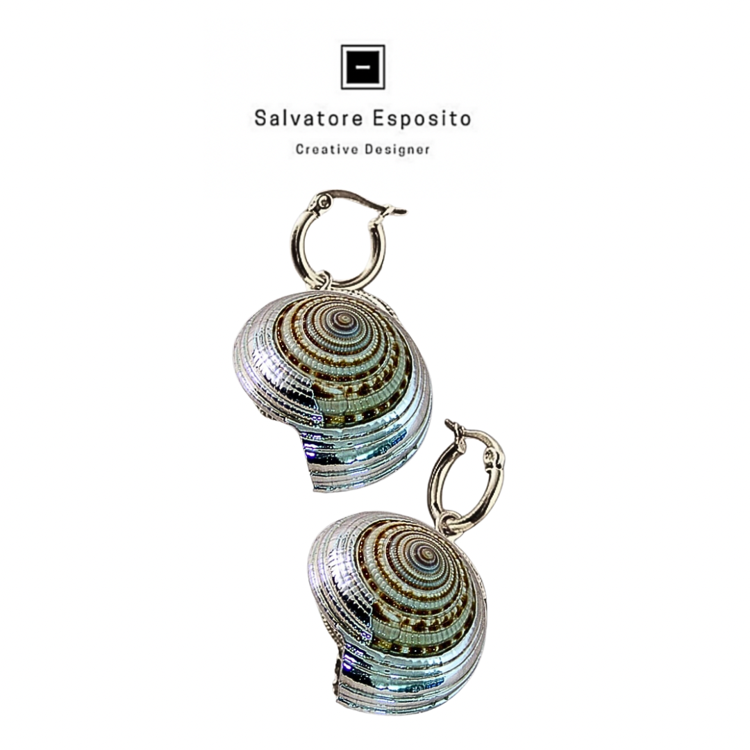 Orecchini architettonica in argento