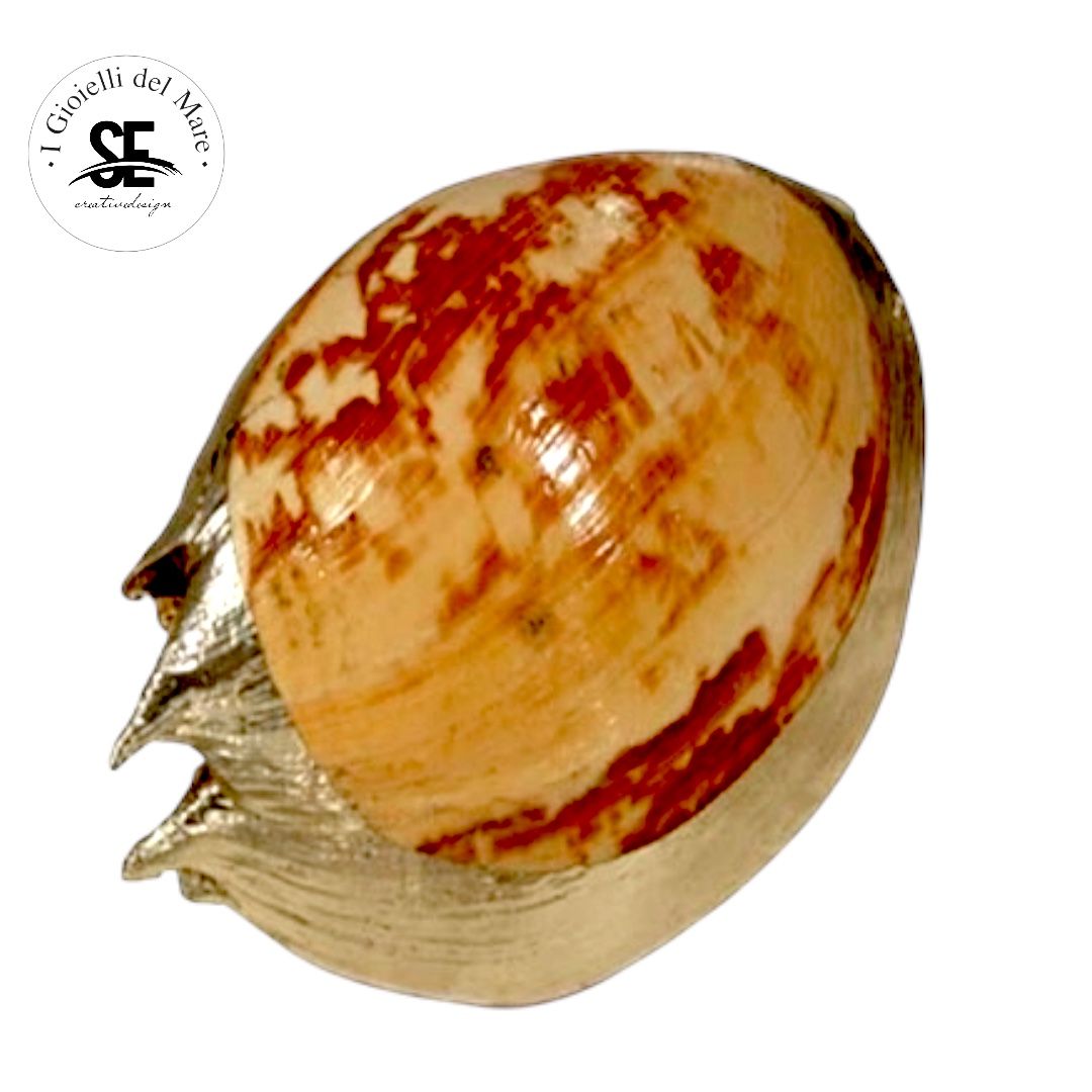 Melo Amphora bordato in argento