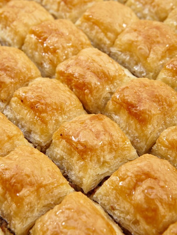 Baklava mit Walnuss 3,5kg Blech Baklava mit Walnuss 3,5kg Blech